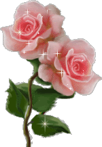 roses glitter pink photo: Sparkly pink roses rose_anmi_pink_glitter.gif