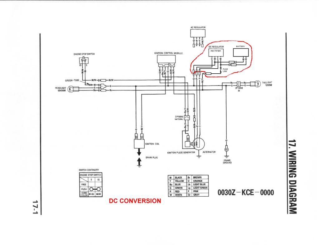 Honda xr 250 wiring diagram #7
