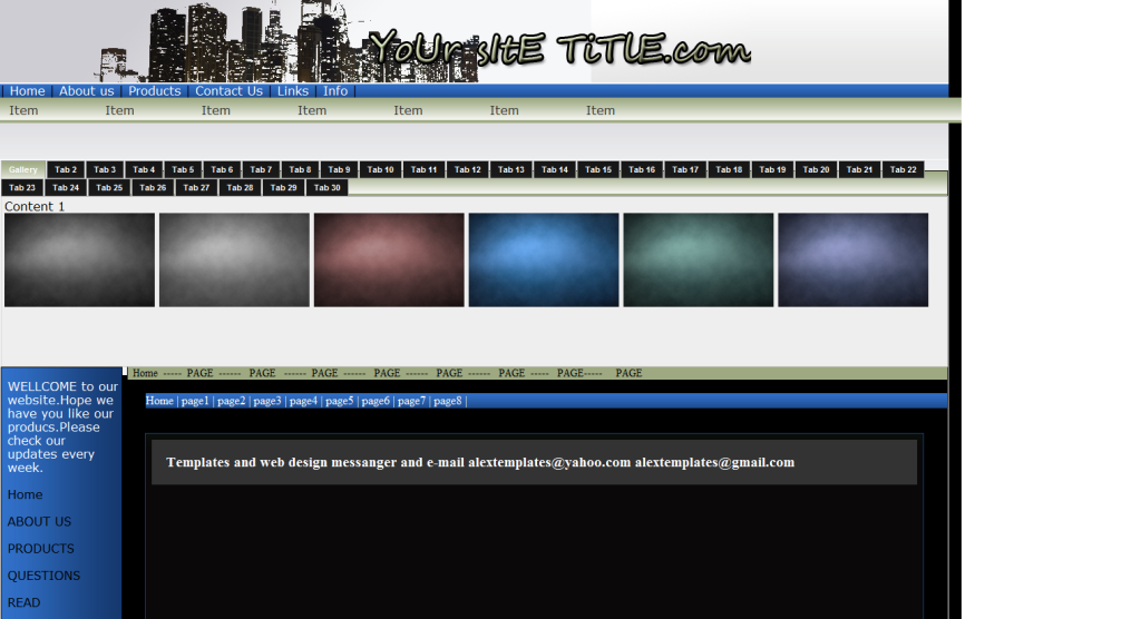 templates css