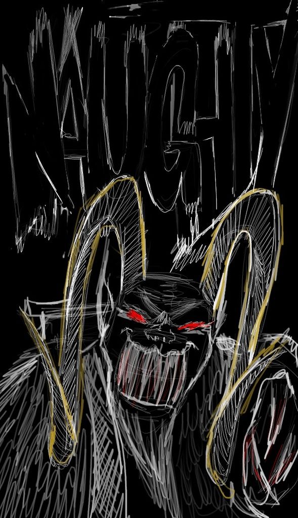 december 23rd krampus sketchdaily naughty