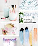 6 Delicious Watercolor DIY's to try