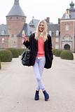 OUTFIT: Pastel jeans