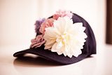 DIY Floral Baseball Cap