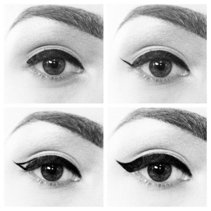 How do you do cat eyeliner?