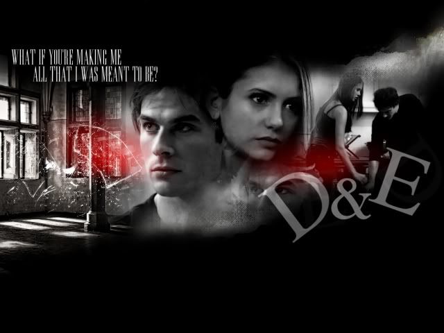 vampire diaries damon pics. Elena-Damon-the-vampire-