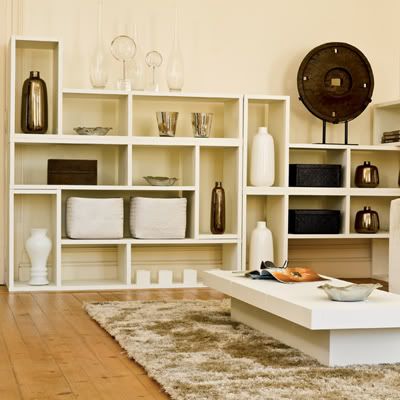 Modular Shelving in White