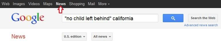 google news search
