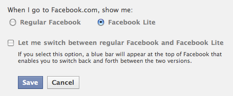 Facebook Lite Change To Default Facebook Facebook Lite Change To Default Facebook