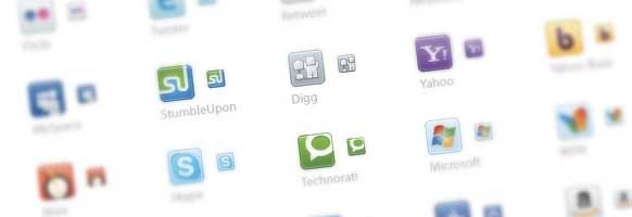 Vector Social Media Icons Vector Social Media Icons