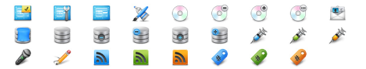 Web Injection Icons Web Injection Icons