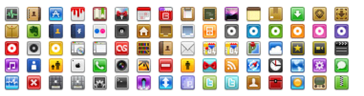 iPhone Toolbar Icons iPhone Toolbar Icons