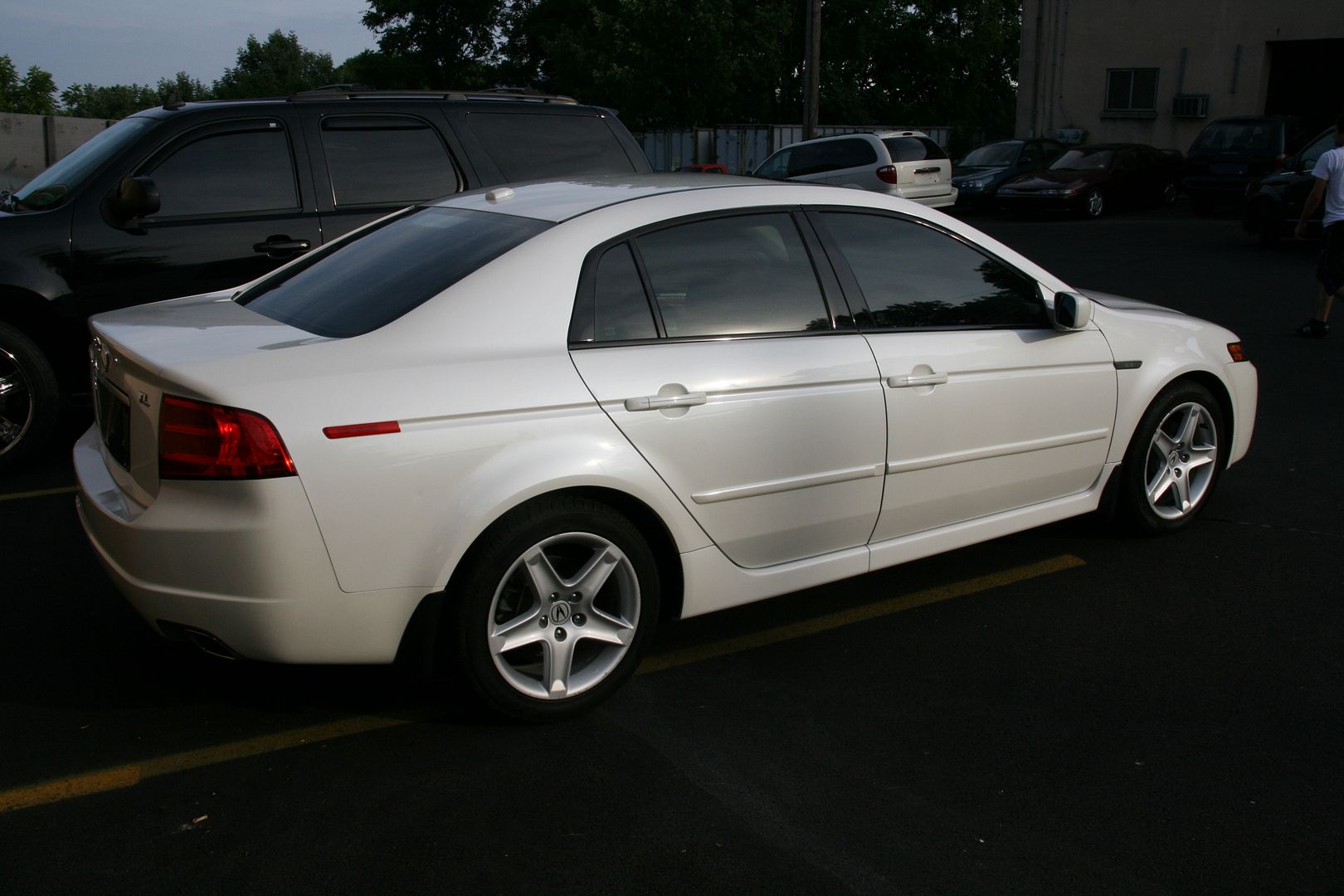 white acura