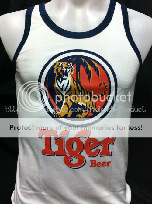 TigerBeer Muay Thai Kick Boxing Woman Mens T shirt Tank Top Singlet 