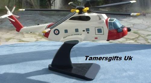 Us Coast Guard Wooden Helicopter Model HH 3F PELICAN  