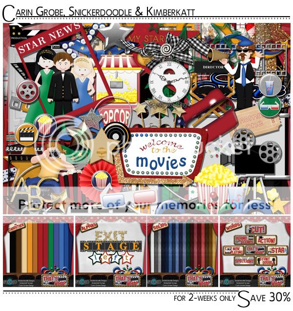 New collab kit and a freebie for scrapbookers and Cameo users